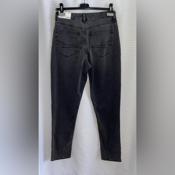 Women’s AMERICAN EAGLE Stretch curvy mom Jeans size 8 X-Long NWT - Picture 12 of 15